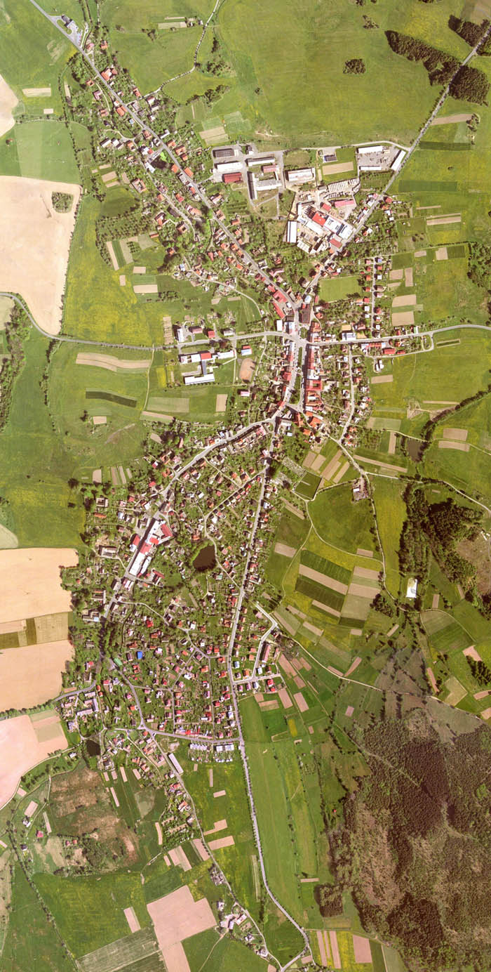  ortomapa Prose�e - tam budem bydlet